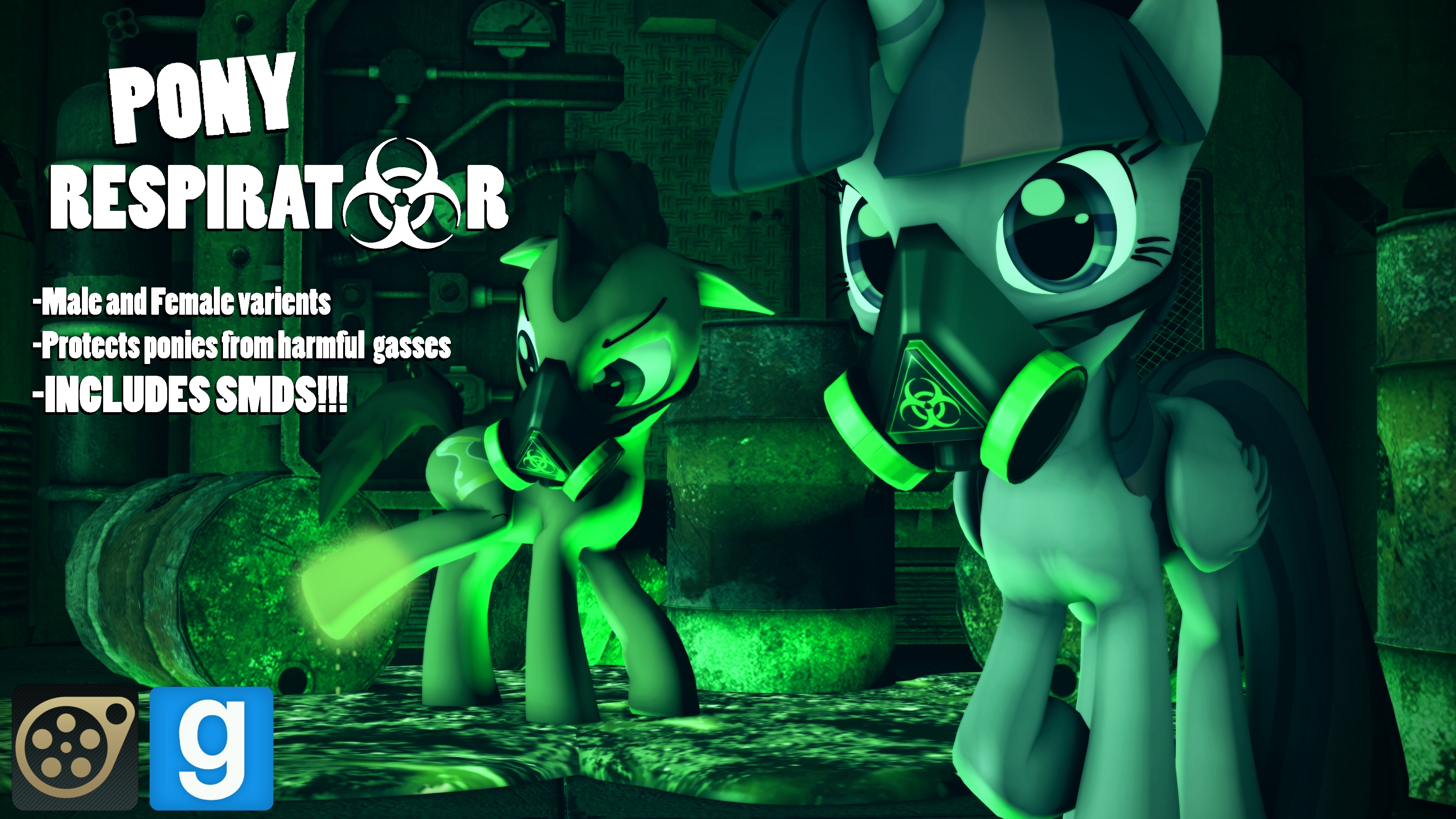 [DL] Pony Respirator [SFM Model] by Monmonstar on DeviantArt