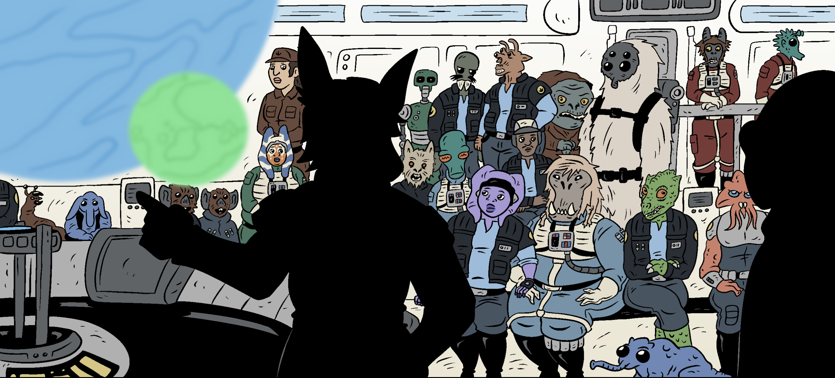 Star Wars - Rebel Meeting