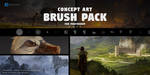 Concept Art Brush Pack by SoldatNordsken