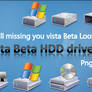 vista beta missing hard disk