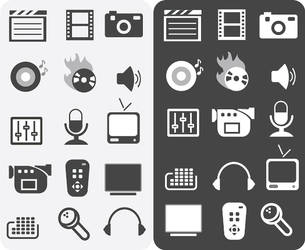 Media Icons by ipapun