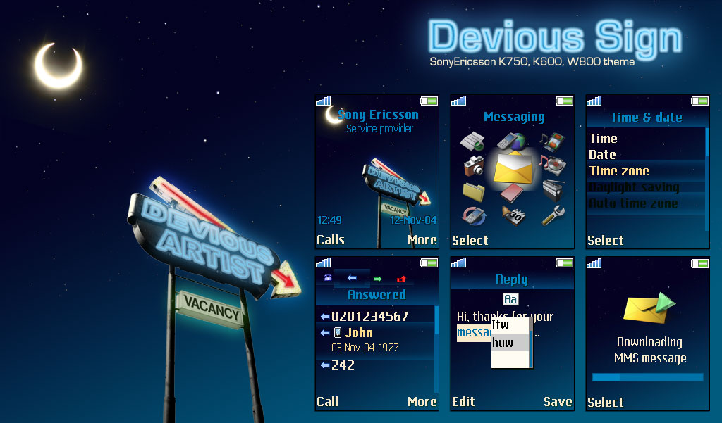 Devious sign - SE Theme