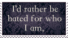 I rather be... stamp by MiiSan