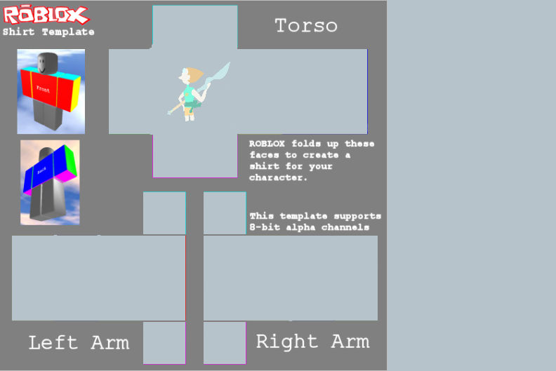 ROBLOX Template by Fluff Lion on DeviantArt
