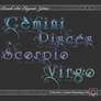 PS Brushes - The Zodiac