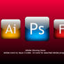 Glowing Adobe Icons