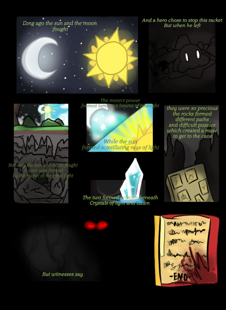 The Crystal Cave Prologue by Light-Post on DeviantArt