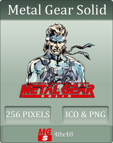 Metal Gear Solid Icon by UltimateAoshi on DeviantArt