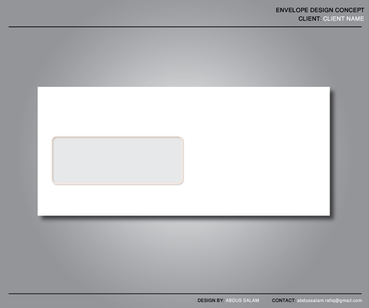 Envelope Design Template