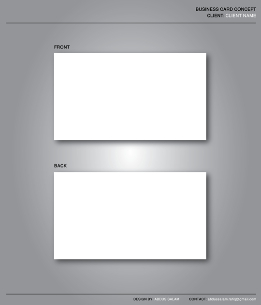 Business Card Template