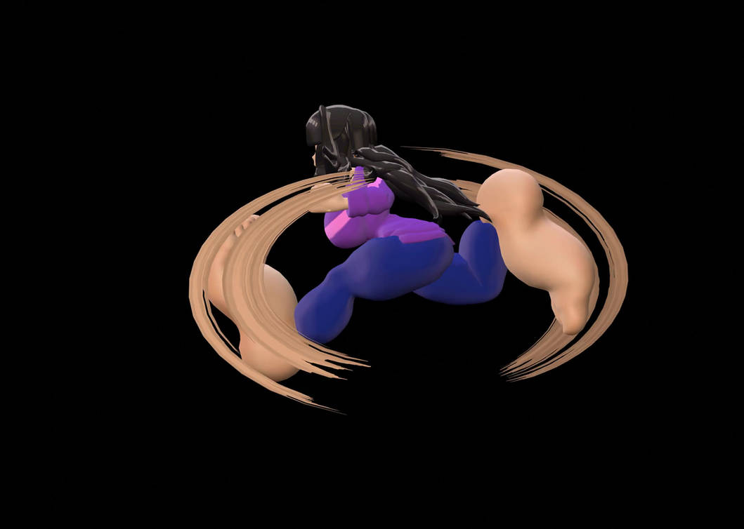 Sarah Henderson Cycle Run Animation by SlapstickTFs