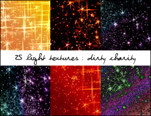 Star Light Textures - Set 2 by DirtyCharity on DeviantArt