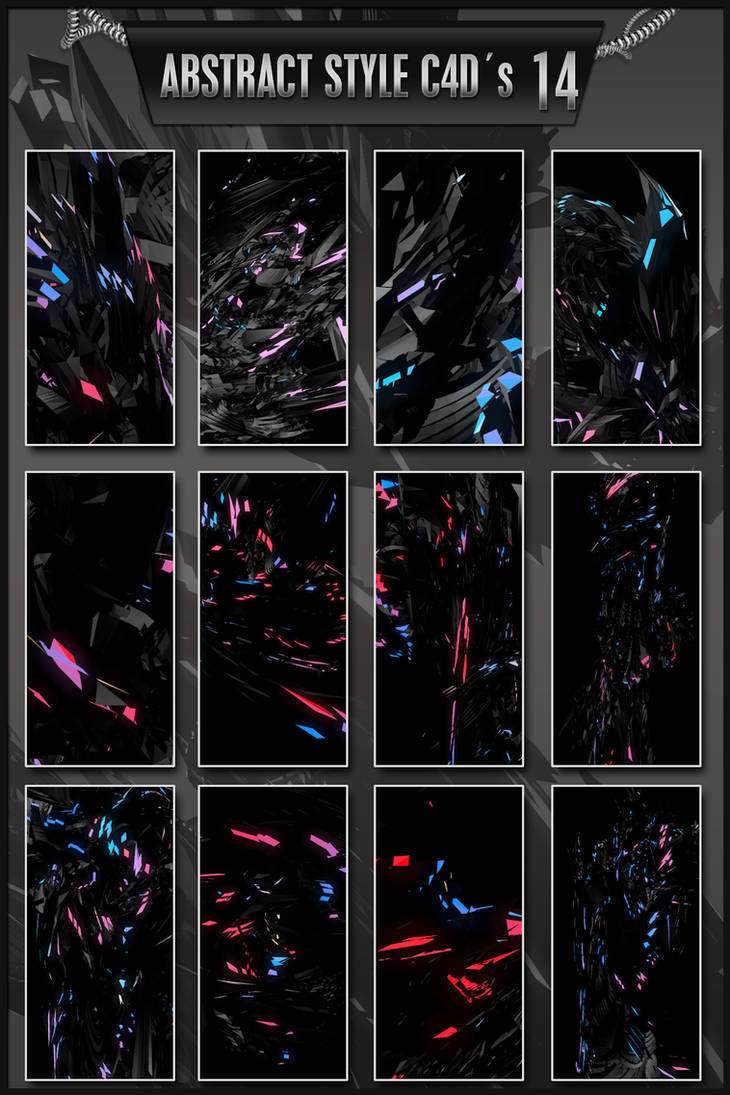 Abstract C4D pack 14 by trveviking on DeviantArt