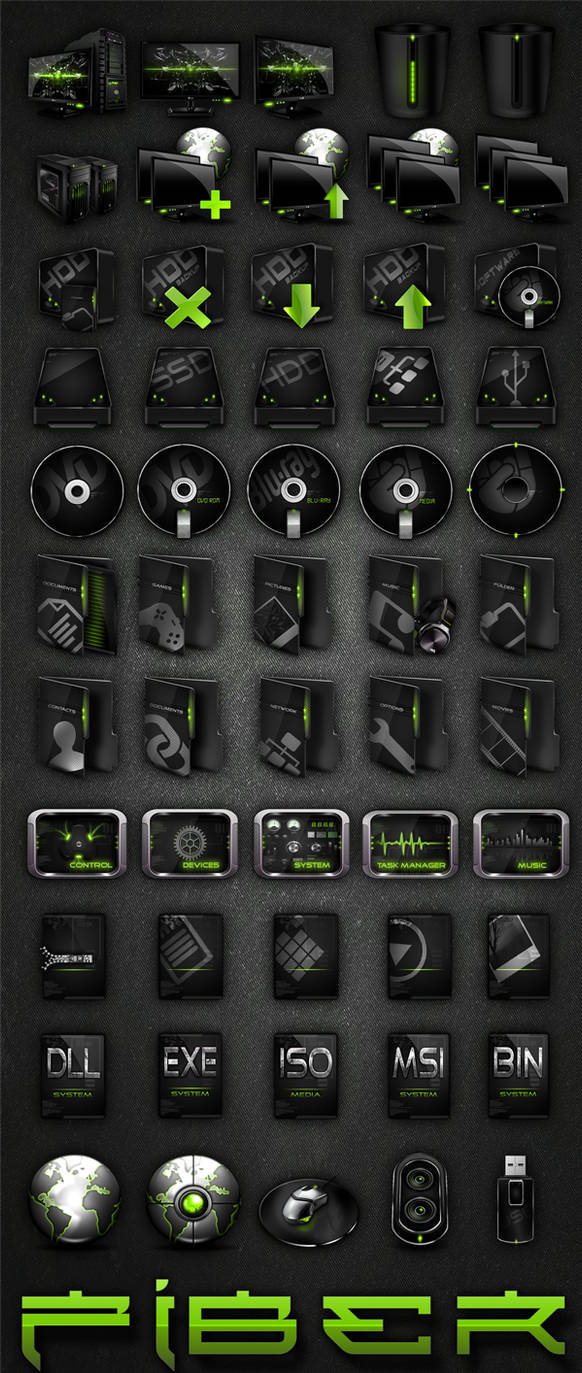 Fiber Green iPack by LamiaDC