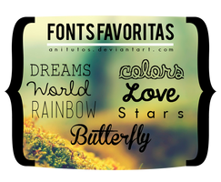 Fonts Favoritas