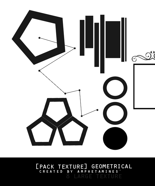 [PACK TEXTURE] Geometrical by amphetamines'