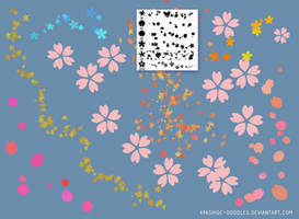 Sakura/ Momiji/ Petals BRUSHES (Ps)