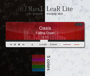 lear-lite winamp skin v0.7