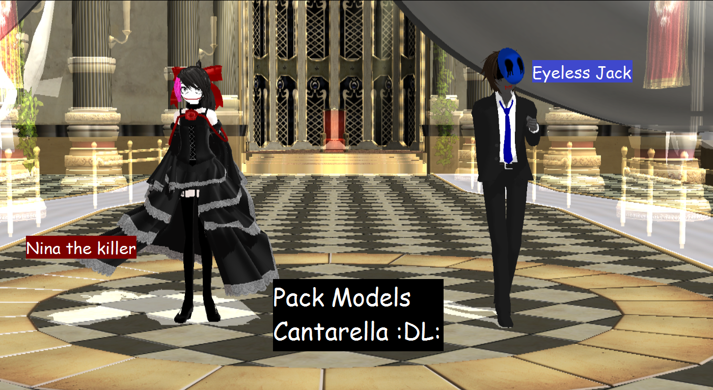 Model's cantarella Eyeless Jack y Nina the killer by mokathekiller on ...