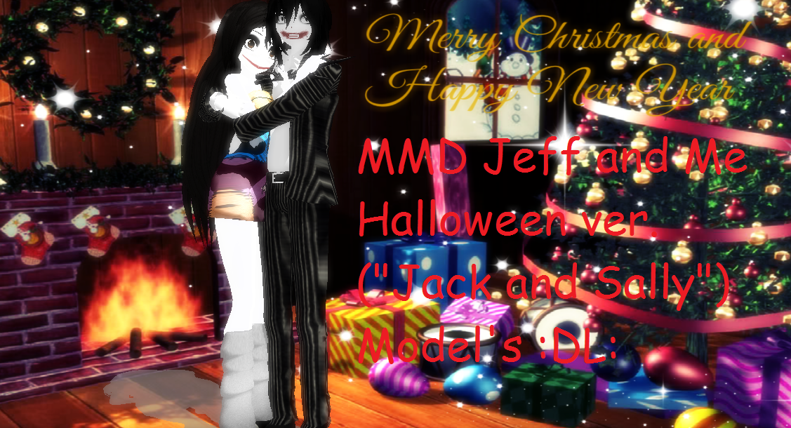 MMD Jeff and Me Halloween ver. :DL: