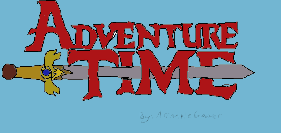 Adventure Time Logo by AsimpleGamer on DeviantArt