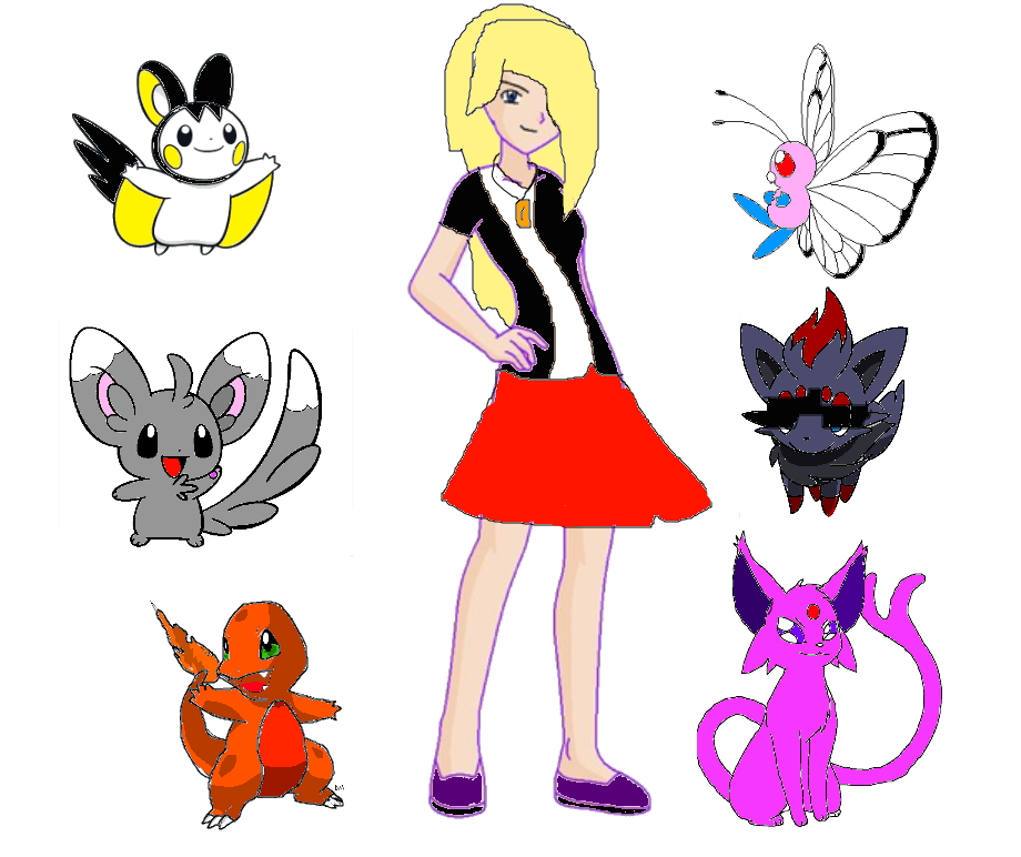 Lizzy the Pokemon trainer