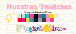 Muestras/Swatches Magical Colors for photoshop
