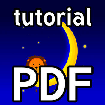 PDF Tutorial: Moon and Lion (GIMP, Vector)