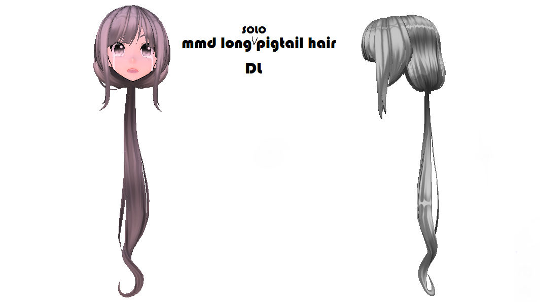 Solo longest. MMD ponytail hair DL. Волосы для ММД. ММД волосы для девушек. MMD DL hair хвост.