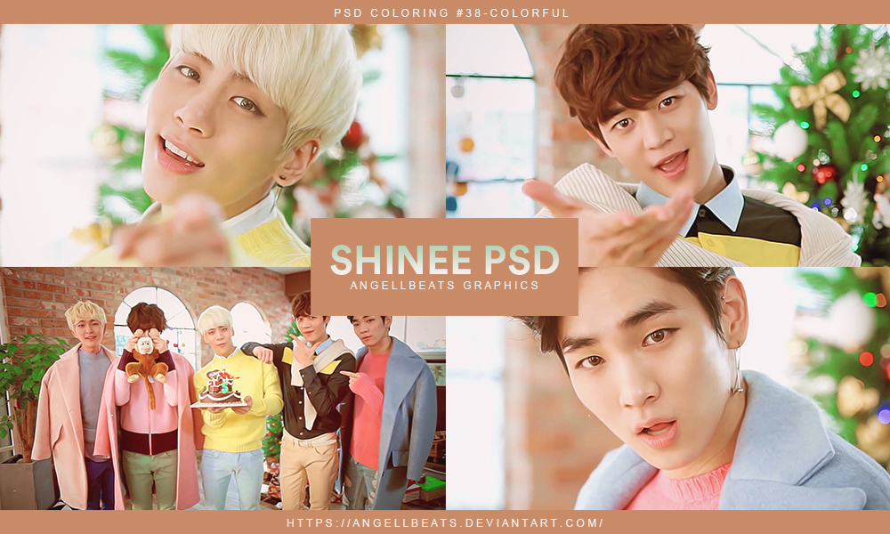 SHINee [Colorful] PSD by AngellBeats on DeviantArt