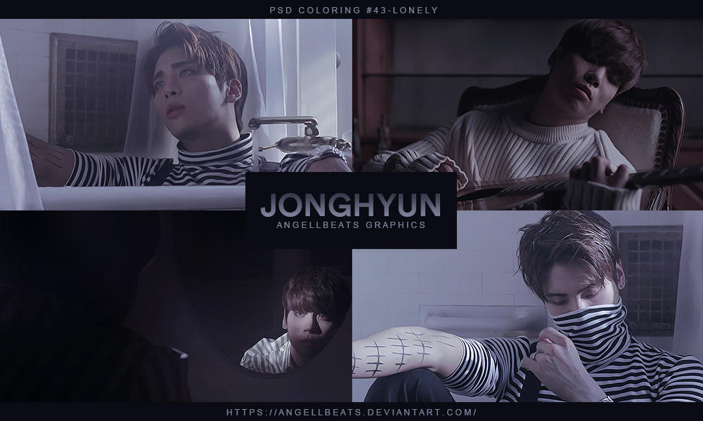 Jonghyun [Lonely] PSD by AngellBeats on DeviantArt