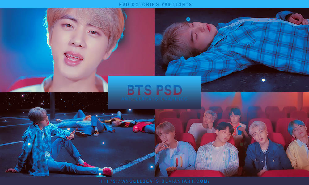 BTS [Lights] PSD by AngellBeats on DeviantArt