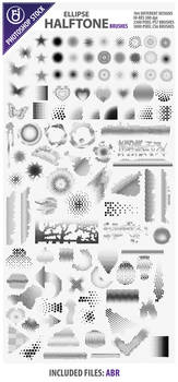 104 Halftone Brushes