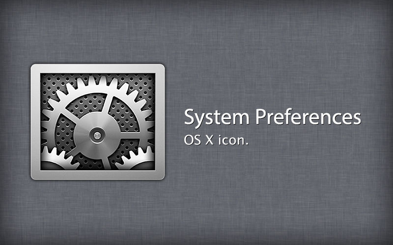 System Preferences OS X Icon by osullivanluke on DeviantArt