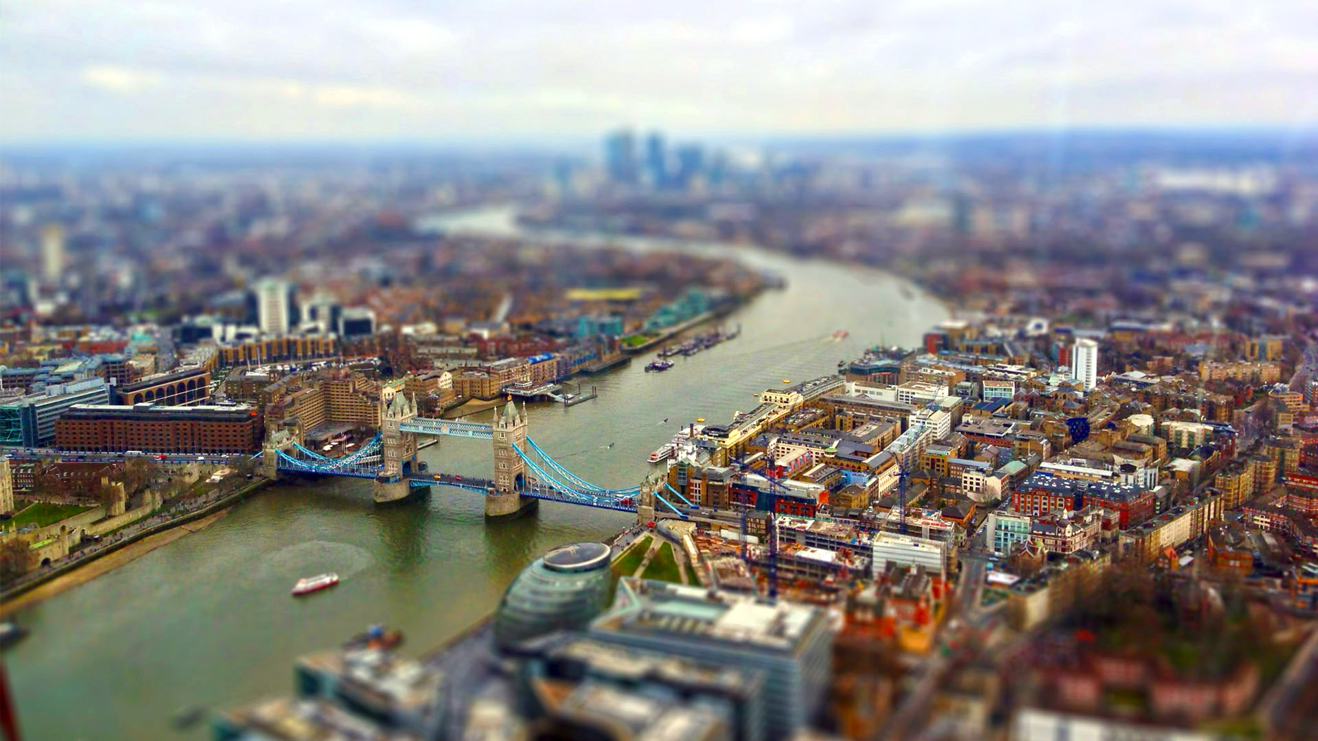 Tilt Shift London Wallpaper