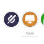 iWork Mavericks Style 'Orb' Icons