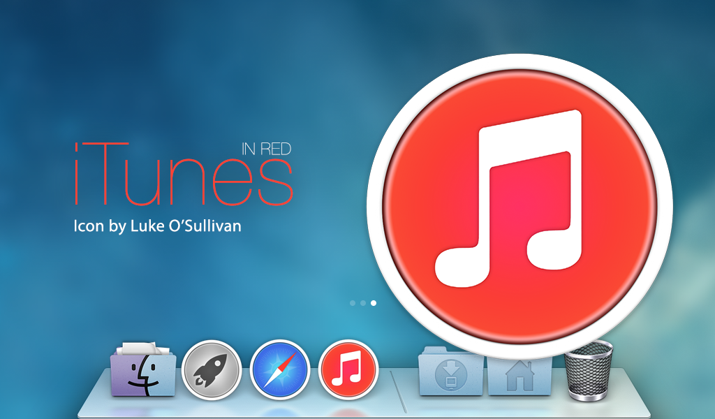 iTunes Red, Luke O'Sullivan by osullivanluke on DeviantArt