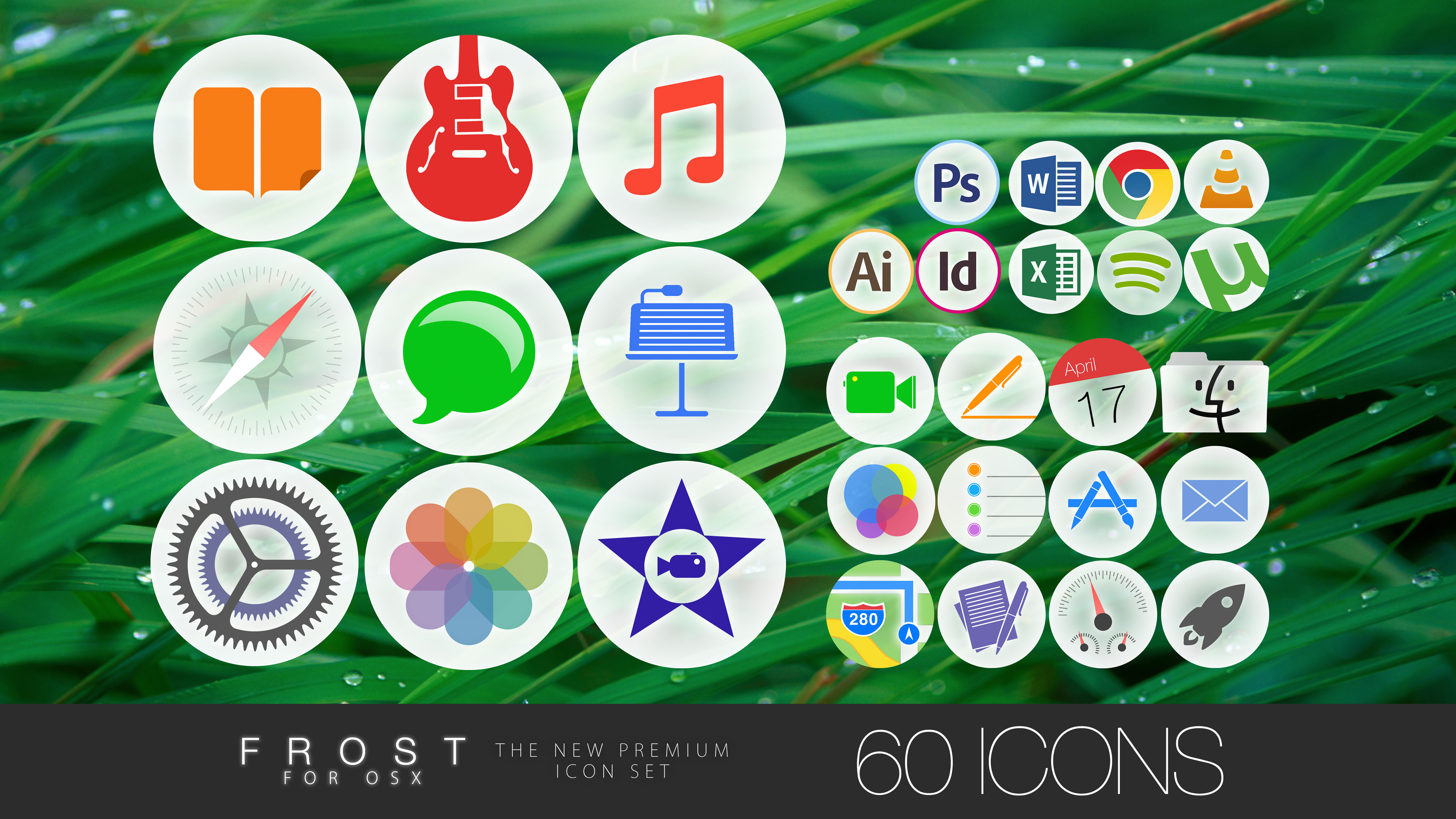 FROST PRO for OS X - ICON SET - **now FREE**