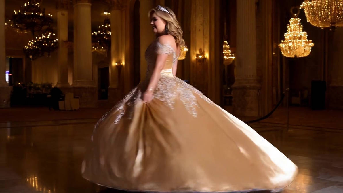 Satin ballgown twirl by jeffra1967 on DeviantArt