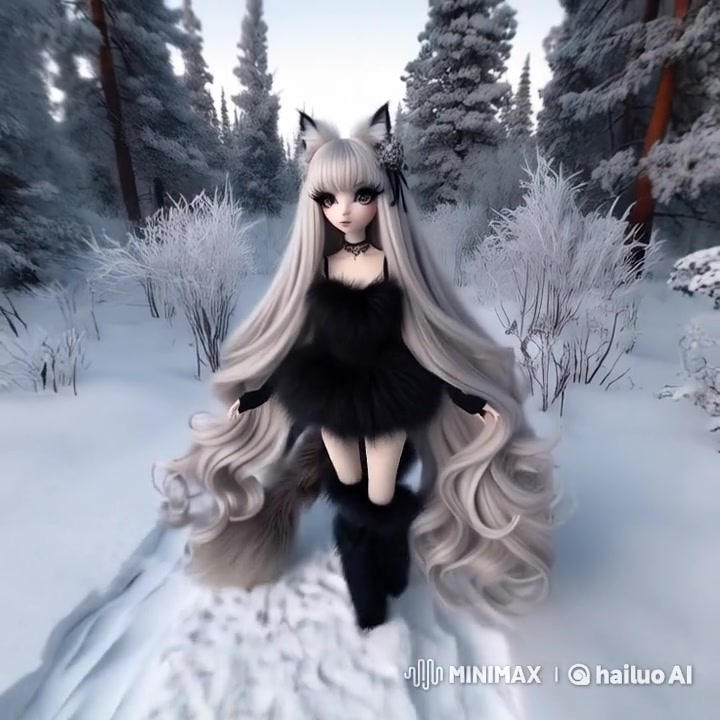 Snow Fox Girl by otherunicorn on DeviantArt