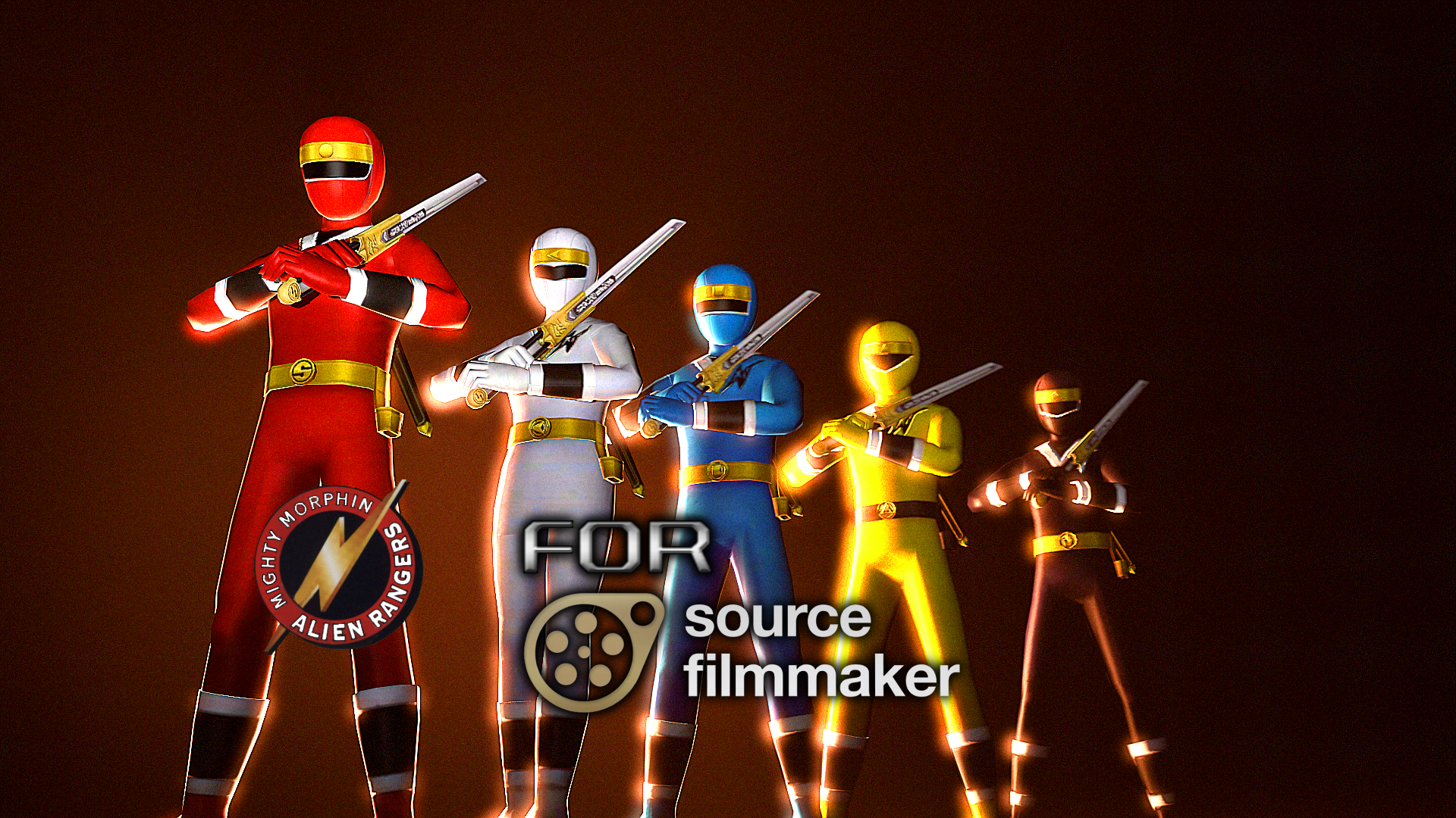 Mighty Morphin Alien Rangers SFM Release