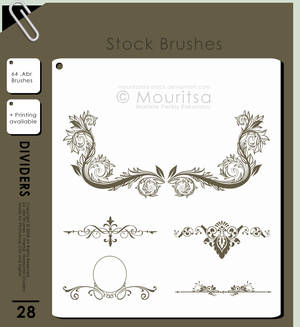 Brush Pack-Horizontal Dividers