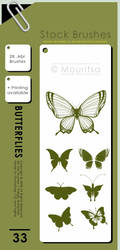 Brush Pack - Butterflies
