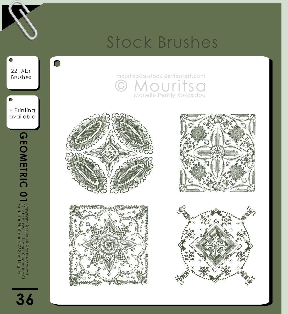 Brush Pack - Geometric 01
