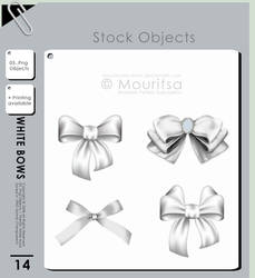 Object Pack - White Bows