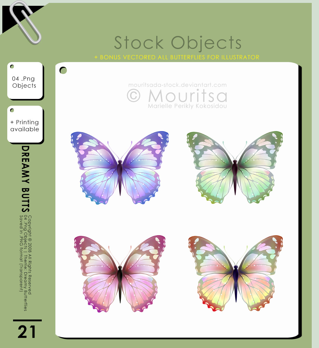 Object Pack - Dreamy Butterflies