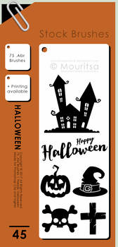 Brush Pack - Halloween