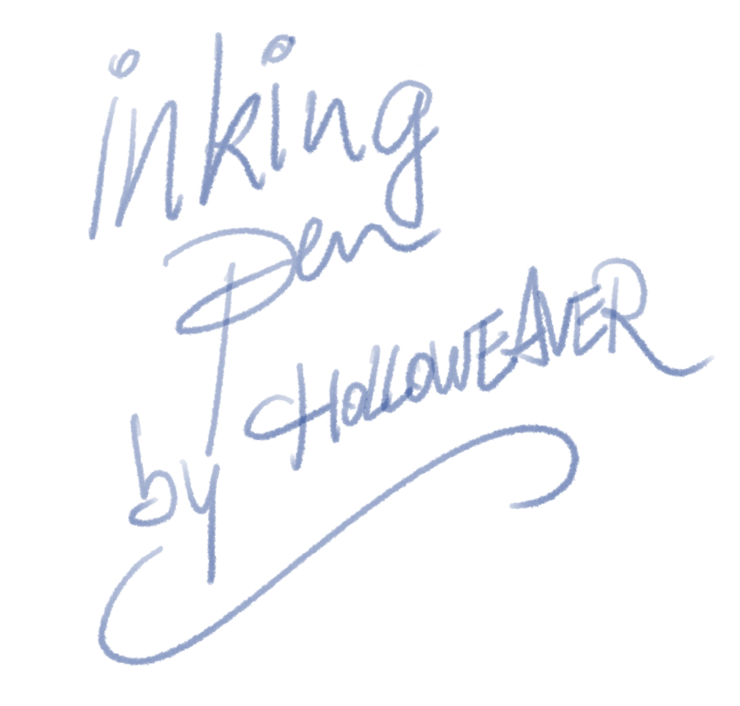 inking pen by Holloweaver