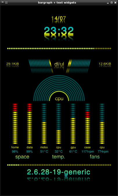 Bargraph widget for Conky 2