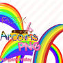 Pack 4 Arcoiris PNG